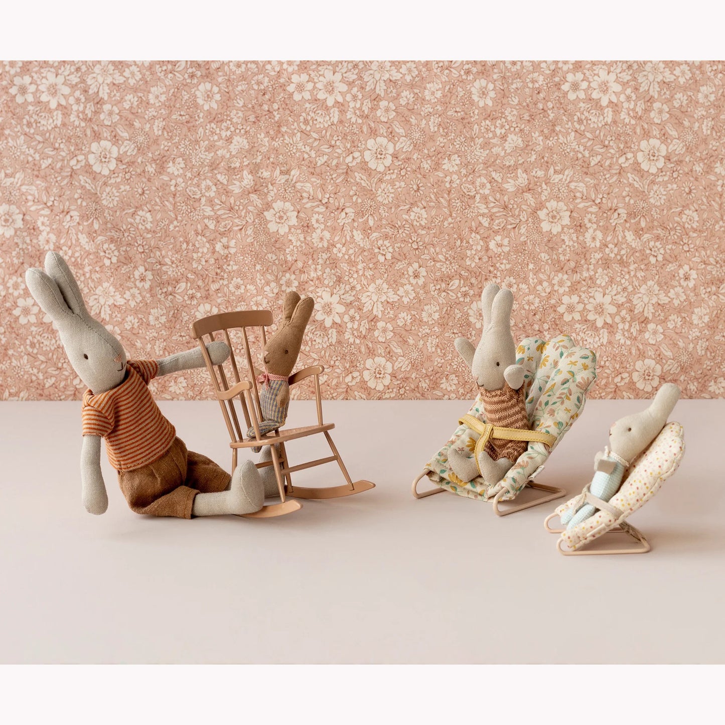 Maileg My Rabbit - Blue Check