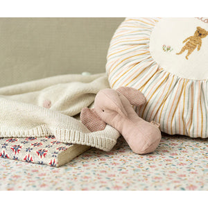 Maileg Lullaby Friends - Elephant Rattle rose