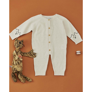 Emile Et Ida Knitted Baby Jumpsuit