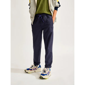 pharel pants/trousers with a premium twill in a light stretch cotton blend from bellerose for kids/children and teens/teenagers