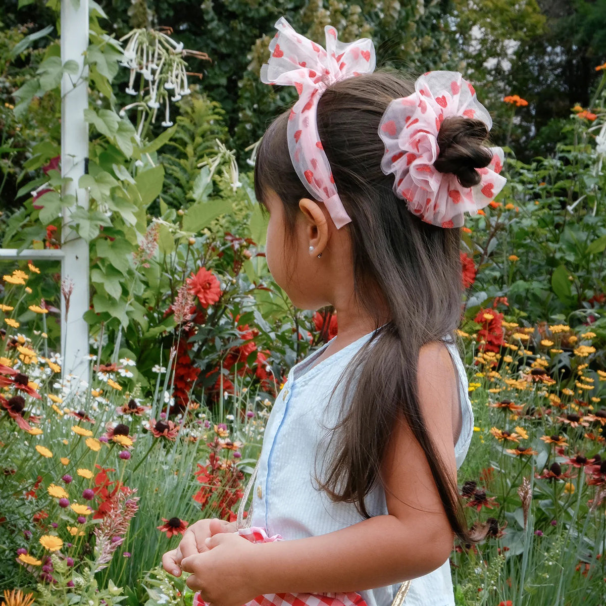 Rockahula Kids Sweet Hearts Tulle Headband