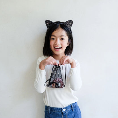 Mimi & Lula Spooky Cat Ears Alice Band