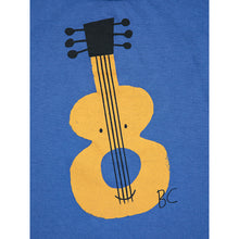 Load image into Gallery viewer, Bobo Choses Acoustic Guitar T-Shirt in blue