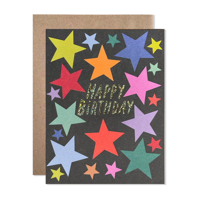 Hartland Card - Happy Birthday Stars