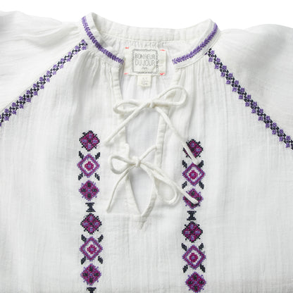 Bonheur du Jour Lagoon Blouse for summer days