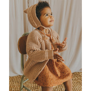 Búho Soft Knit Cardigan for toddlers