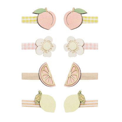 Mimi & Lula Peachy Citrus Mini Clips