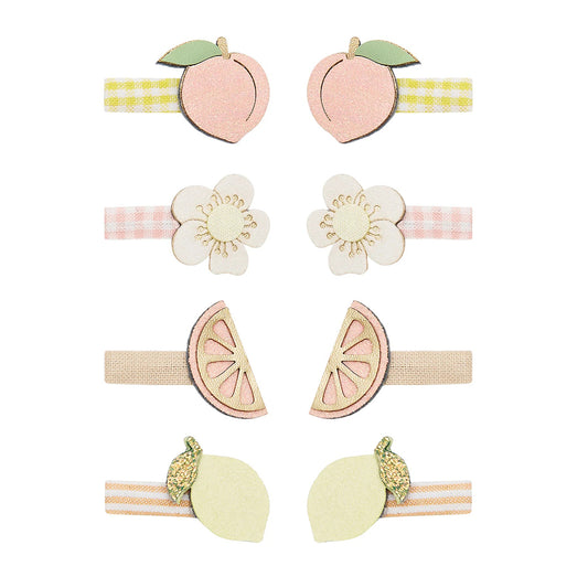 Mimi & Lula Peachy Citrus Mini Clips