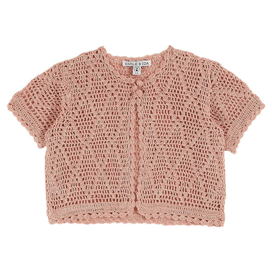 Emile Et Ida Heart Cardigan