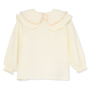 Cozmo Eva Blouse in ivory colour for toddlers, kids/children and tweens