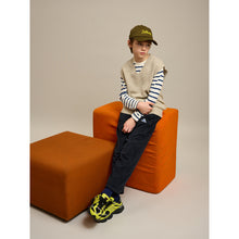 Load image into Gallery viewer, kids/children, tweens, teens/teenager&#39;s sweatpants in dark blue cotton jersey from Bellerose