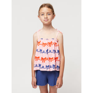 Bobo Choses Ribbon All Over Top for toddlers, kids/children and tweens