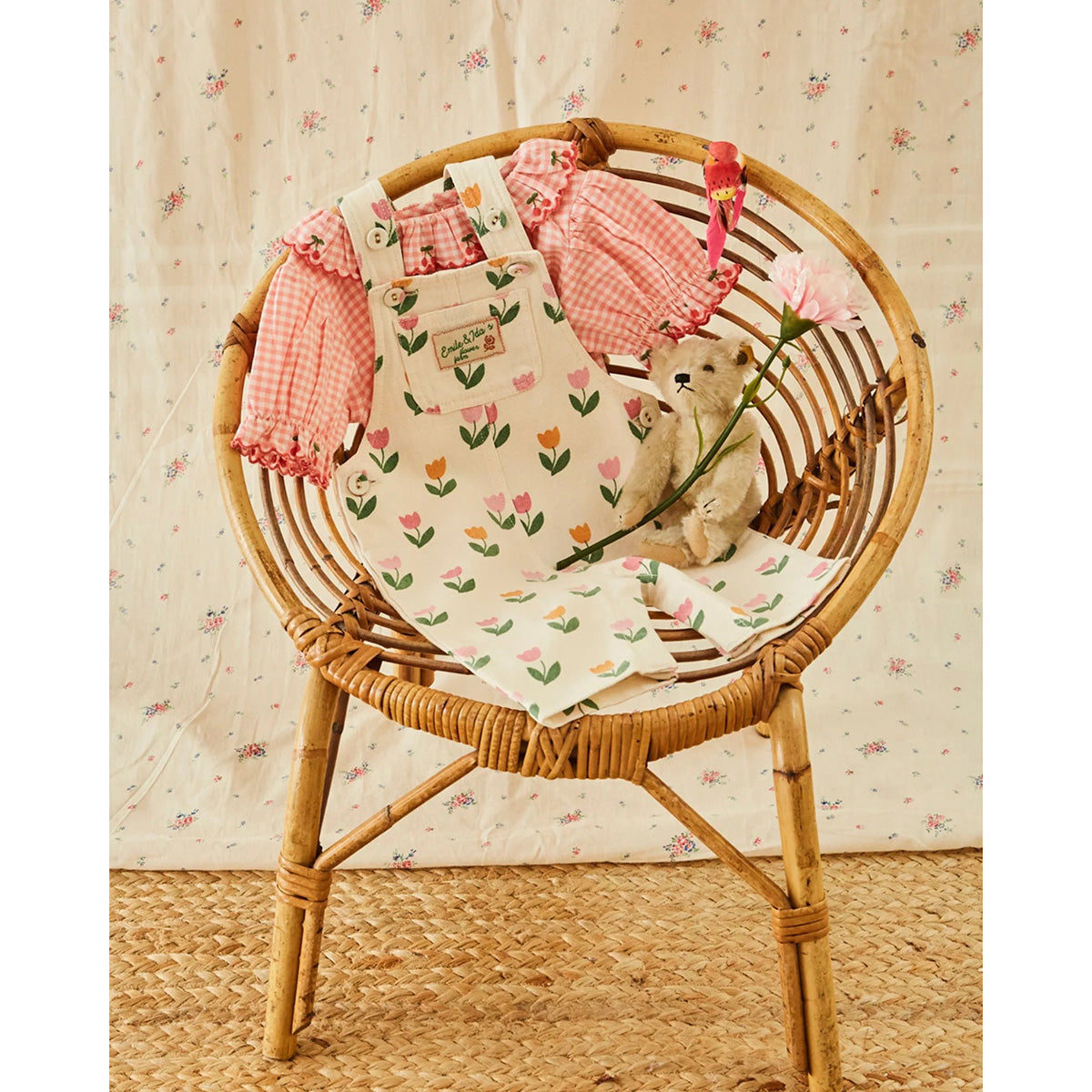 Emile Et Ida Tulip Baby Overall