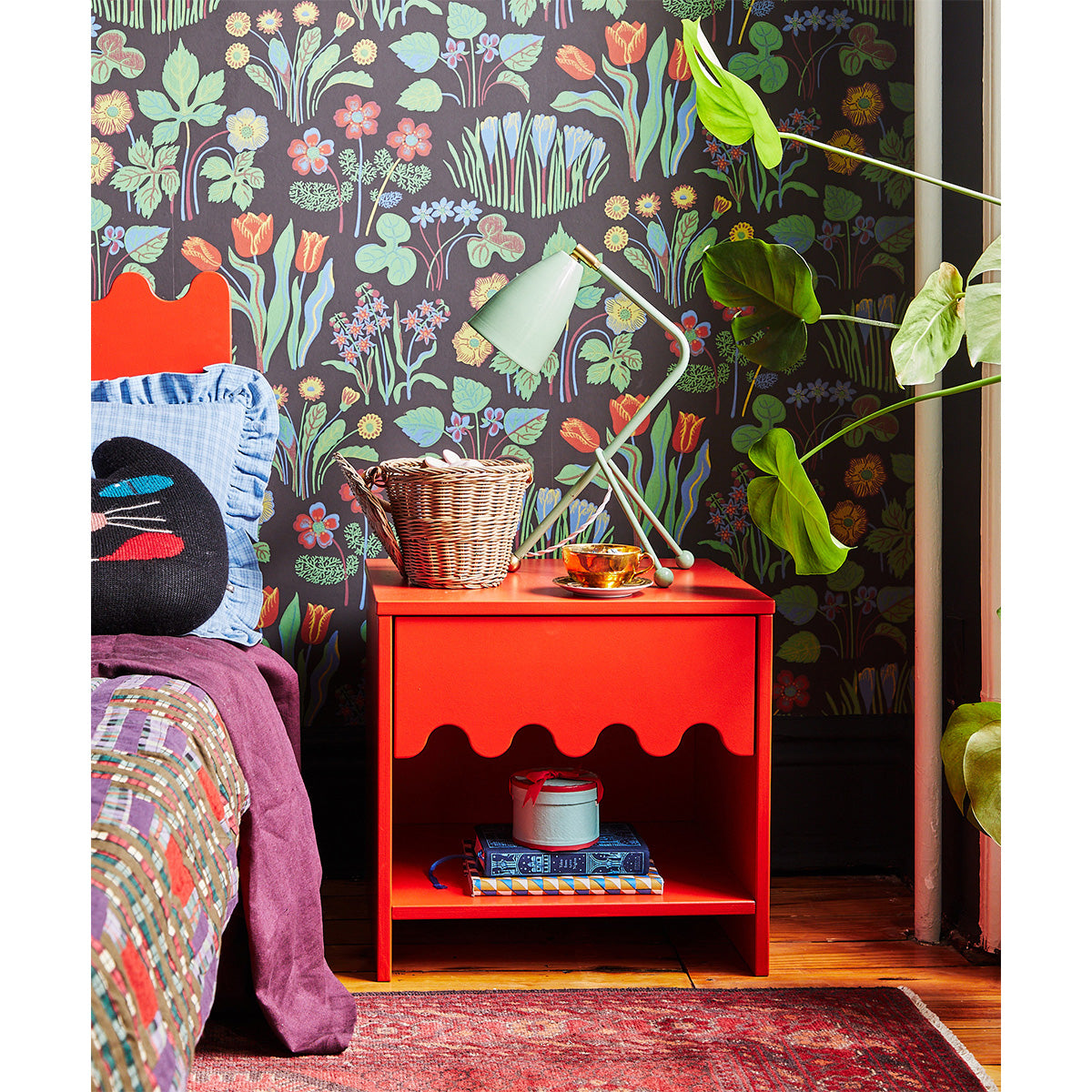 OEUF be good Moss Bedside Table