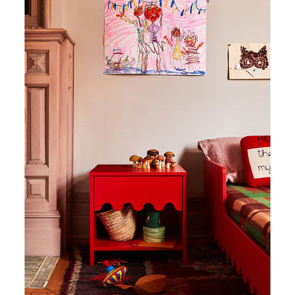 OEUF be good Moss Bedside Table