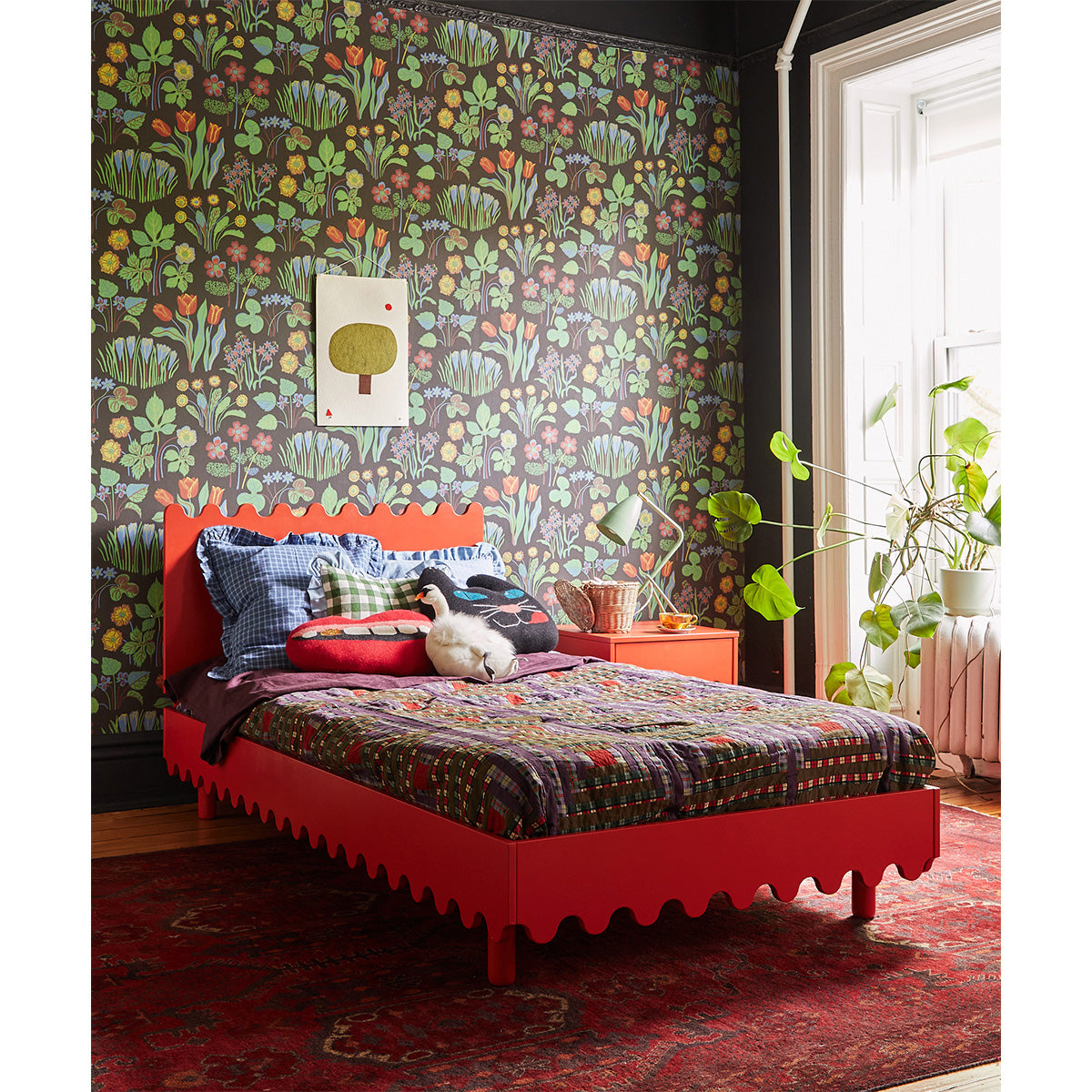 OEUF be good Moss Twin Bed