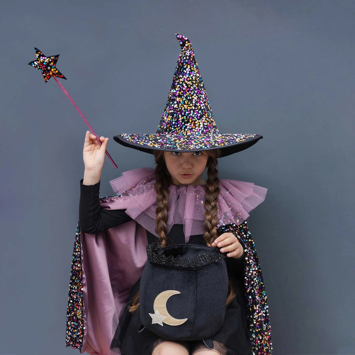Mimi & Lula Dazzle Sequin Witch Hat