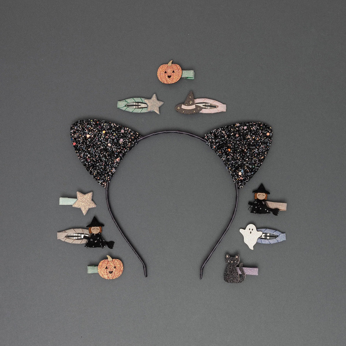 Mimi & Lula Spooky Cat Ears Alice Band