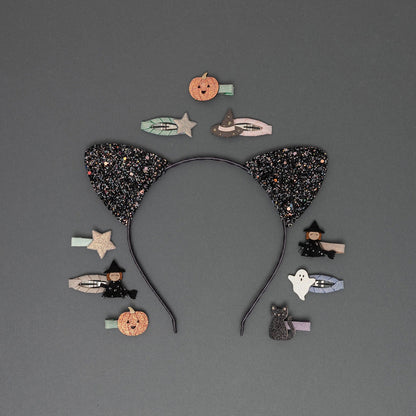Mimi & Lula Spooky Cat Ears Alice Band