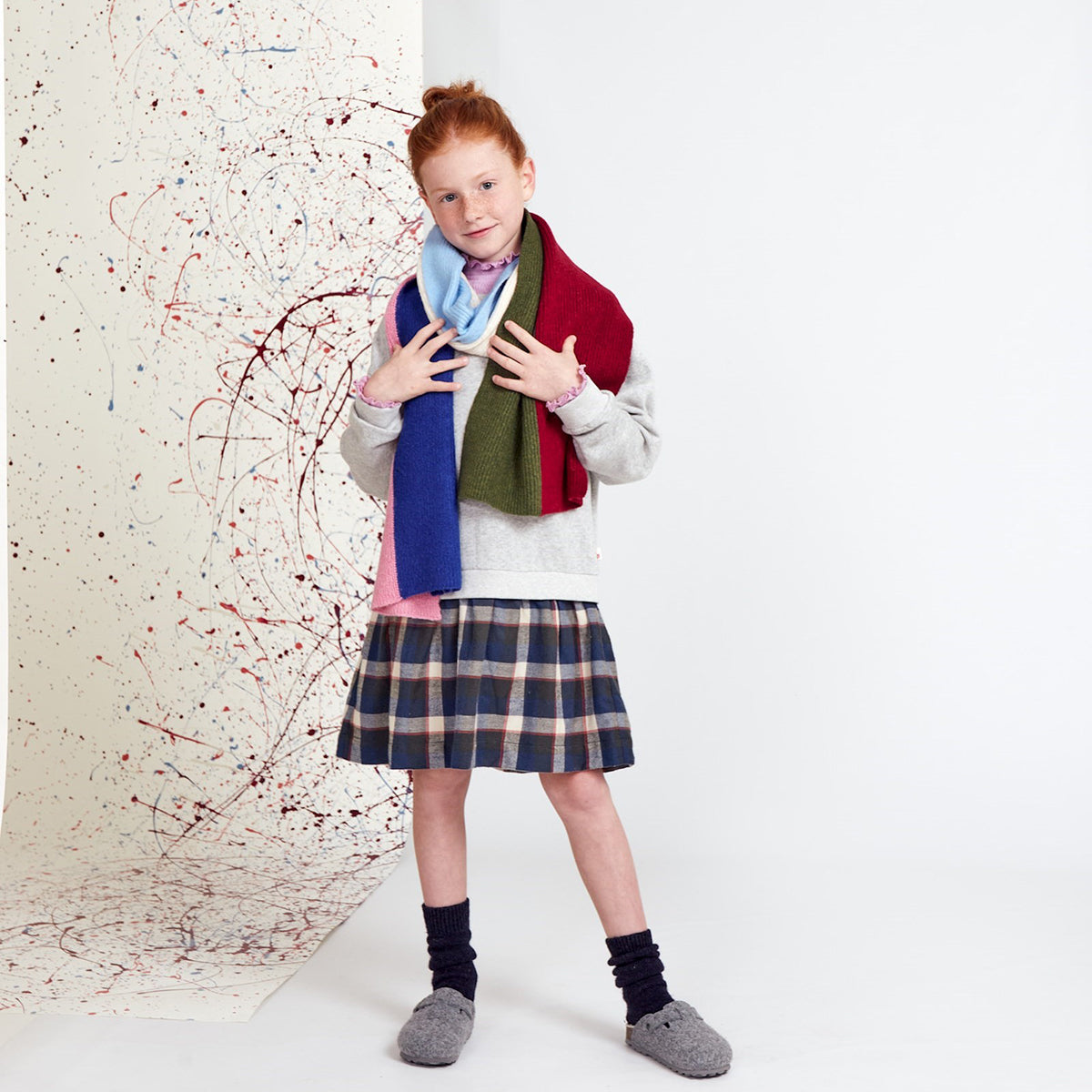 AO76 Tess Scarf for kids/children