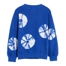 Load image into Gallery viewer, Bellerose Chami Sweatshirt tie-dye blue and white for kids and teens