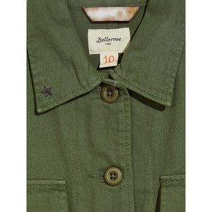 Wazucar overshirt in the colour army/green from bellerose for kids/children and teens/teenagers