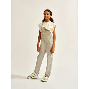 Padoek overalls in the colour STRIPE A / black and white stripes from bellerose for kids/children and teens/teenagers
