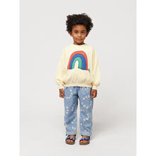 Load image into Gallery viewer, Bobo Choses Rainbow Sweatshirt in BCI cotton or toddlers, kids/children and tweens