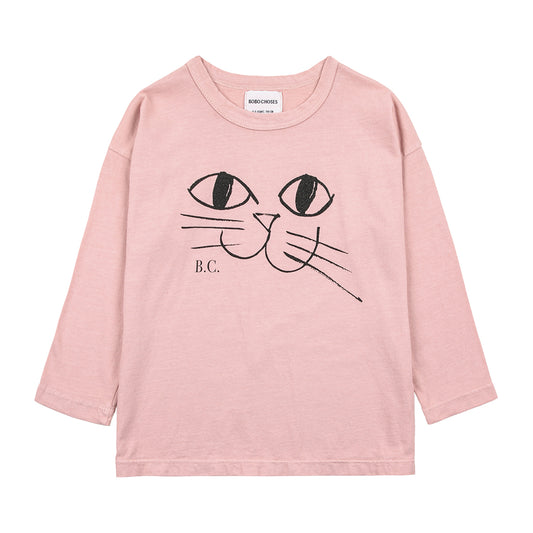 Bobo Choses Smiling Cat T-shirt