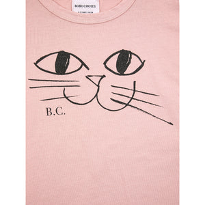 Bobo Choses Smiling Cat T-shirt for kids/children