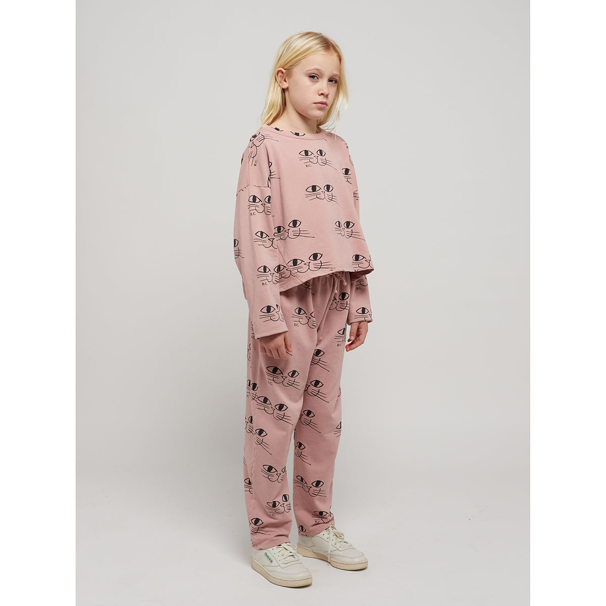 Bobo Choses Smiling Cat All Over Joggings