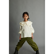 Load image into Gallery viewer, Cozmo Paola Trousers with a flounce-trimmed elastic waist for toddlers, children/kids and tweens