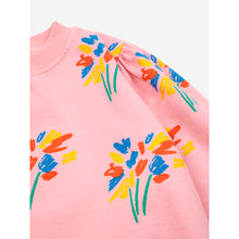 Load image into Gallery viewer, Bobo Choses Fireworks All Over Sweatshirt in pink for toddlers, kids/children and tweens