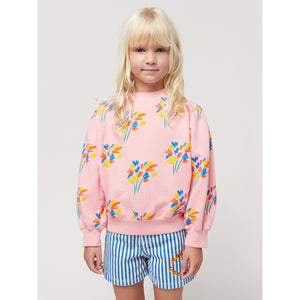 Bobo Choses Fireworks All Over Sweatshirt for toddlers, kids/children and tweens