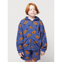 Load image into Gallery viewer, Bobo Choses Acoustic Guitar All Over Hoodie with front zip for toddlers, kids/children and tweens
