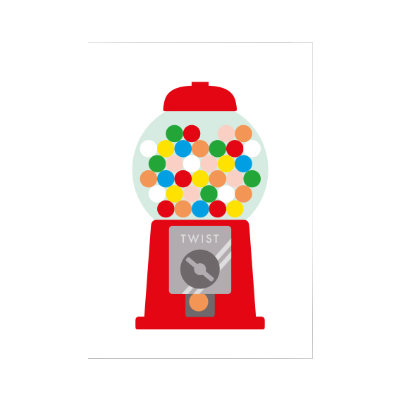 Dicky Bird Gumball Card