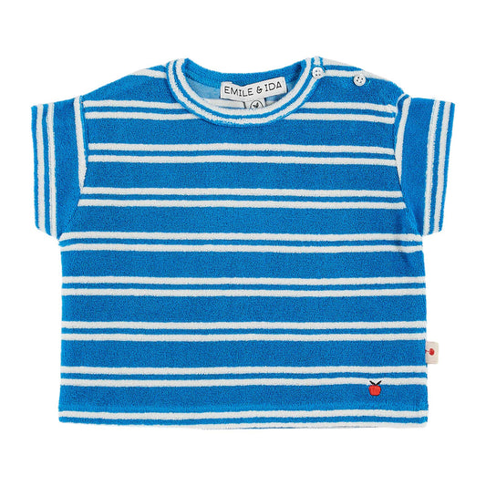 Emile Et Ida Striped Terry Tee