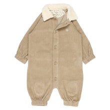 Load image into Gallery viewer, Búho Velour Jumpsuit for babies