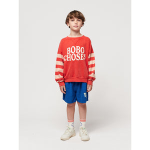 Bobo Choses Terry Bermuda Shorts with seam pocket for toddlers, kids/children and tweens