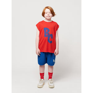 Bobo Choses Terry Bermuda Shorts in over knee lenght for toddlers, kids/children and tweens