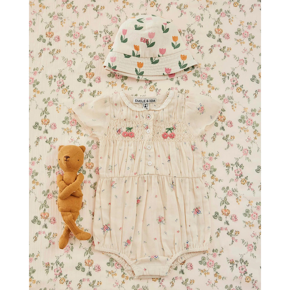 Emile Et Ida Floral Jumpsuit