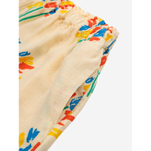 Load image into Gallery viewer, Bobo Choses Fireworks All Over Shorts in light yellow for toddlers, kids/children and tweens