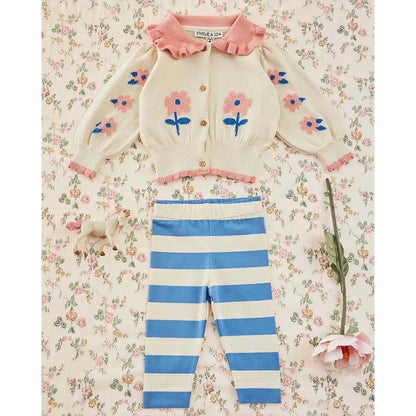 Emile Et Ida Flowers Cardigan