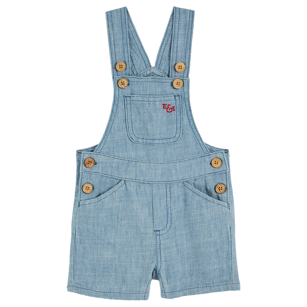 Emile Et Ida Baby Overalls