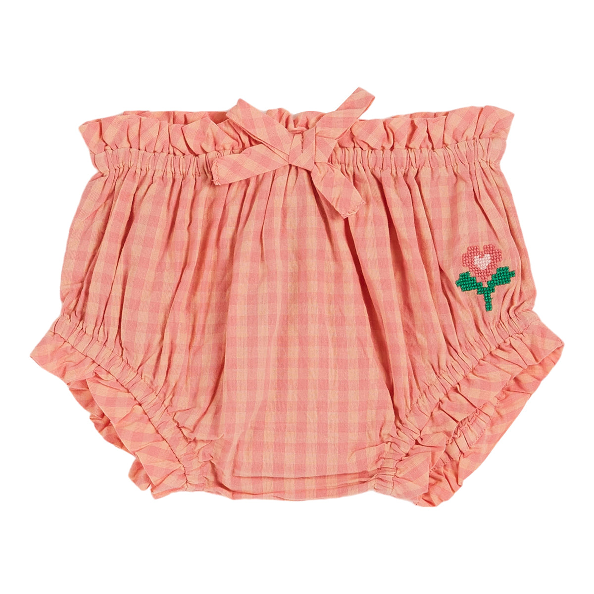 Emile Et Ida Gingham Bloomers for babies