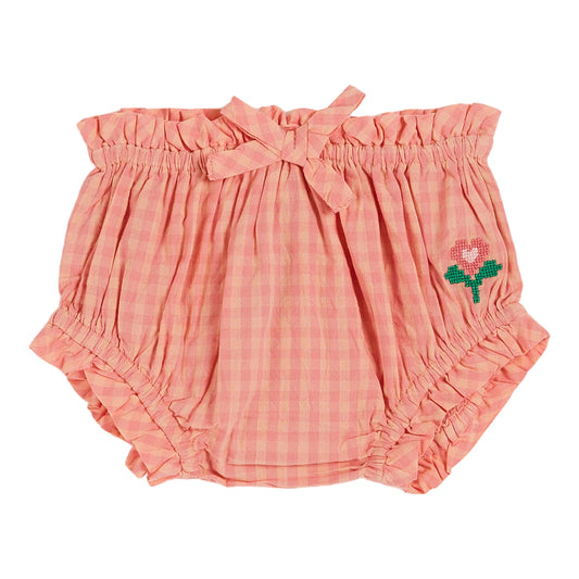 Emile Et Ida Gingham Bloomers for babies