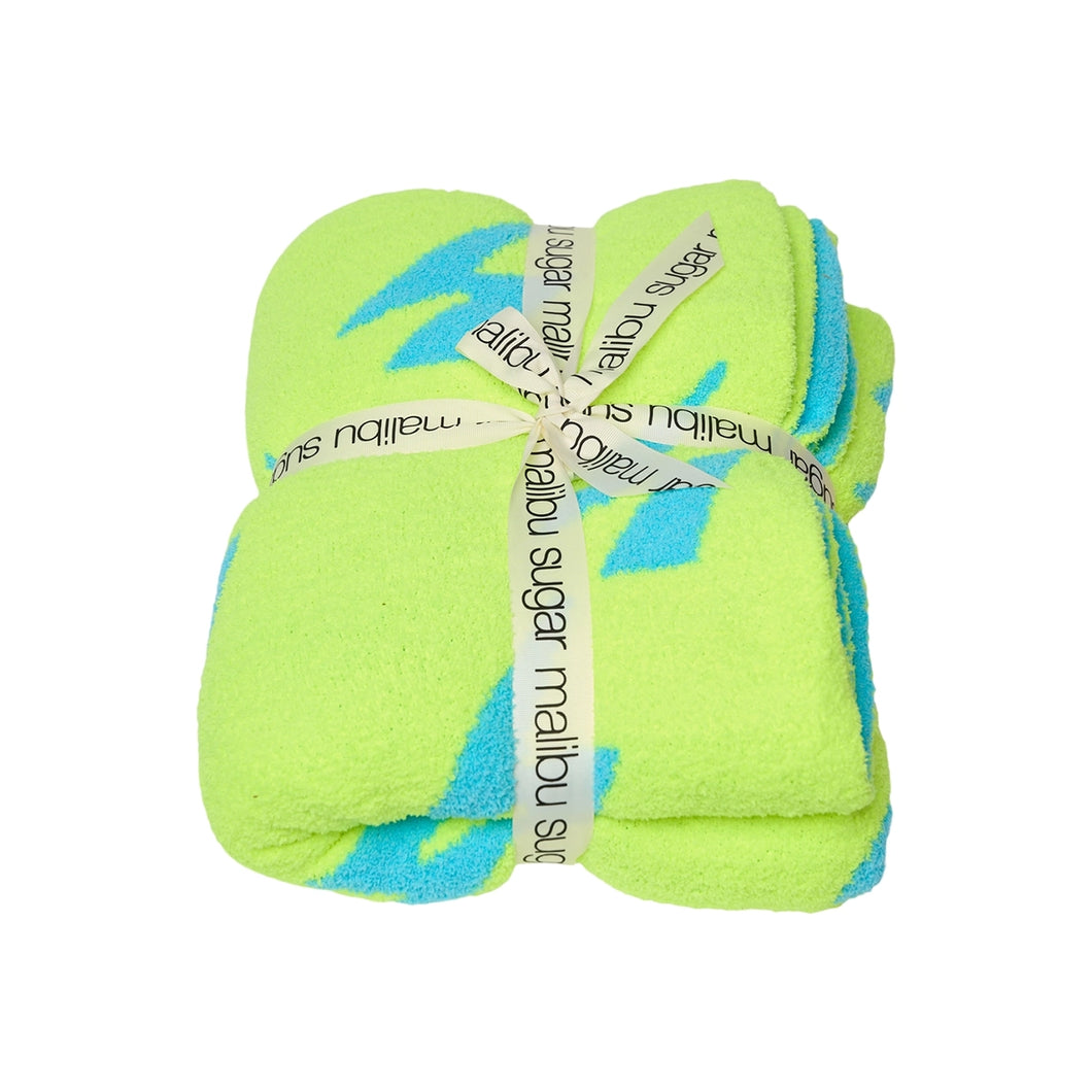 Malibu Sugar Plush Throw Blanket