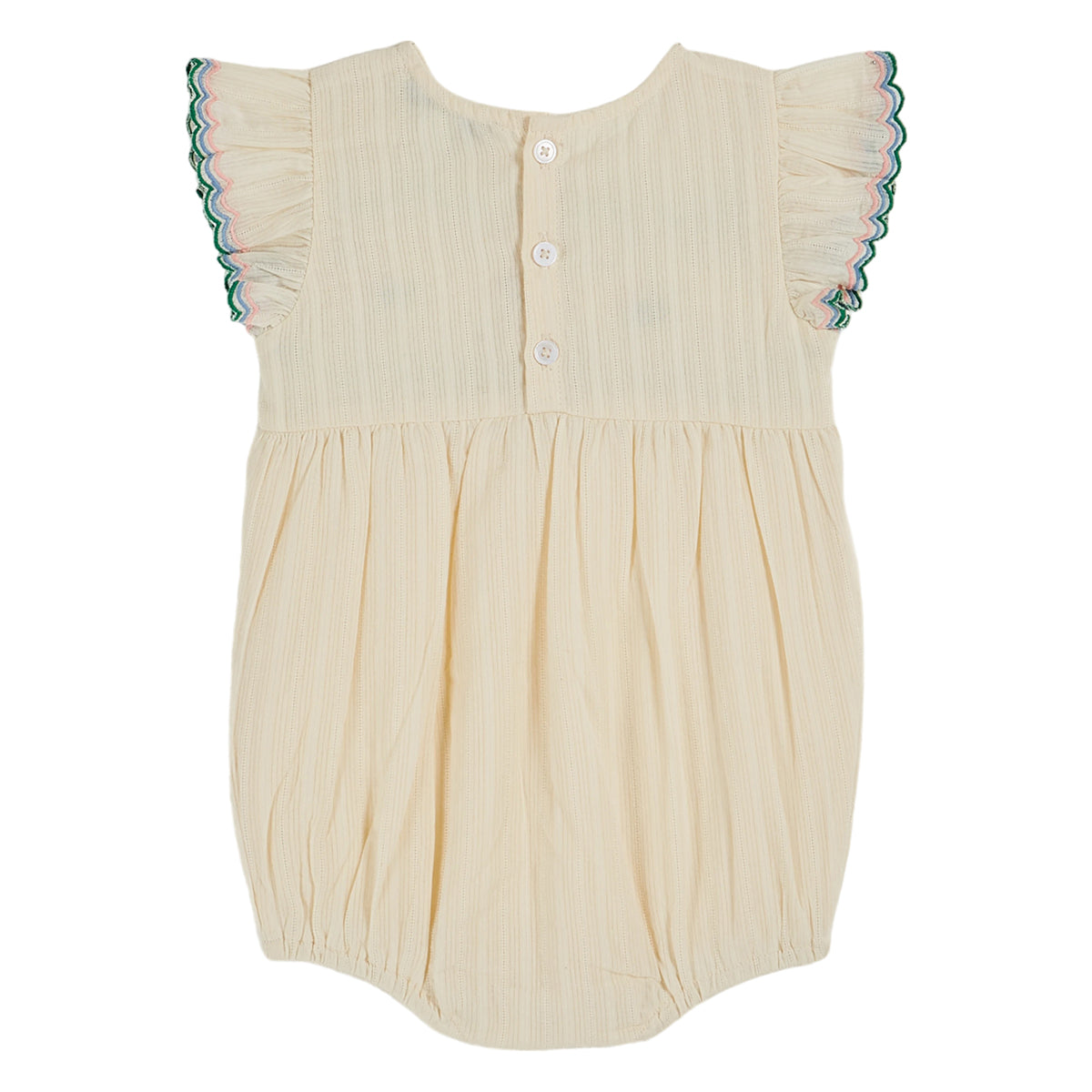 Emile Et Ida Embroidered Romper for babies