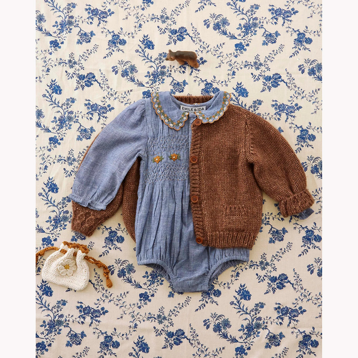 Emile Et Ida Cuddly Cardigan