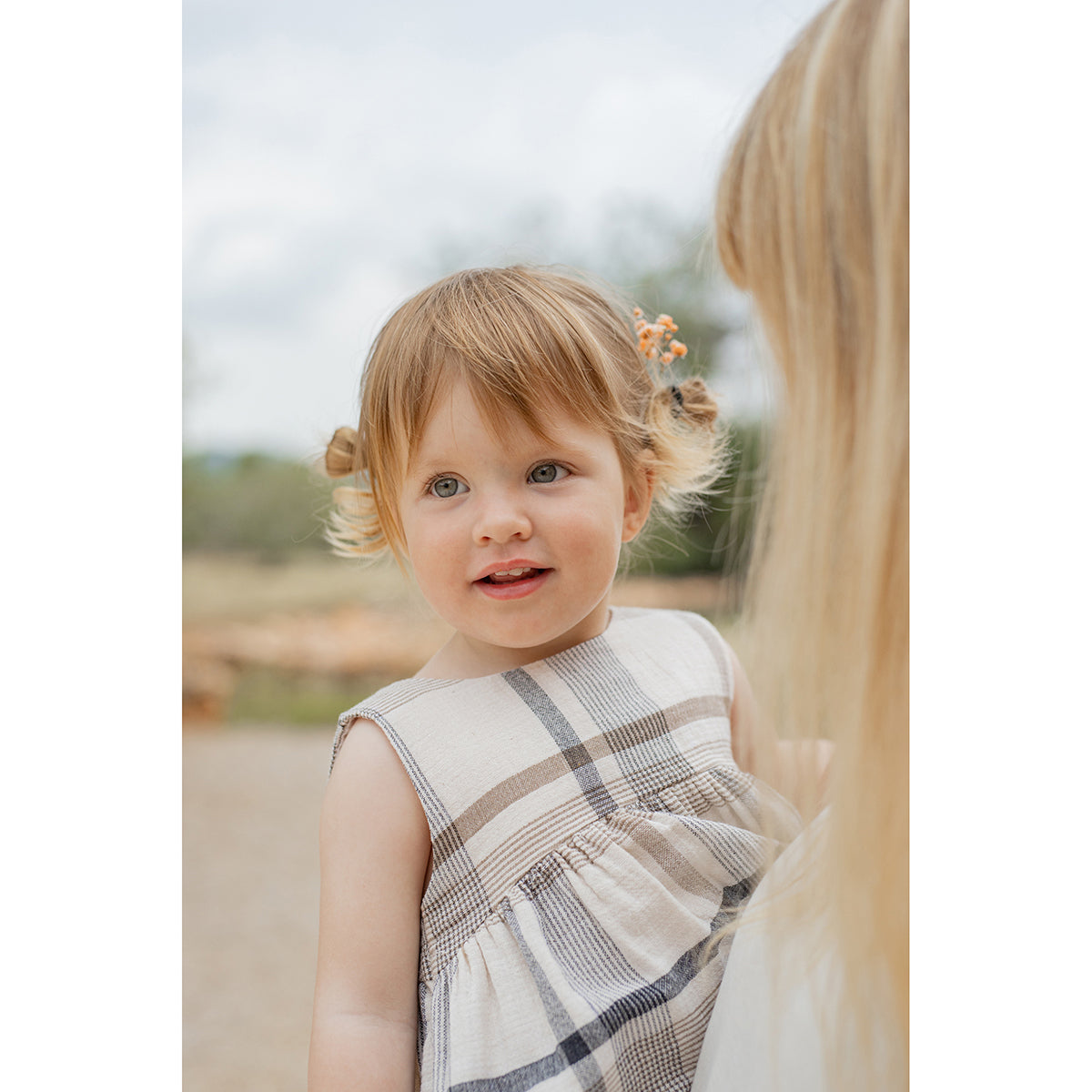 1+ In The Family Cleopatra Dress with buttons at the back for babies and toddlers